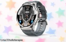 Reloj inteligente North Edge con pantalla grande para cuidar tu salud y estar siempre conectado, ¡aprovecha este super chollo de precio rebajado antes que se acabe!