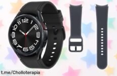 Reloj inteligente Samsung Galaxy Watch Classic, control total de tu salud y deporte: ¡Super chollo con precio rebajado que no podrás dejar escapar! ¡Actúa rápido y siente la energía en cada aventura!