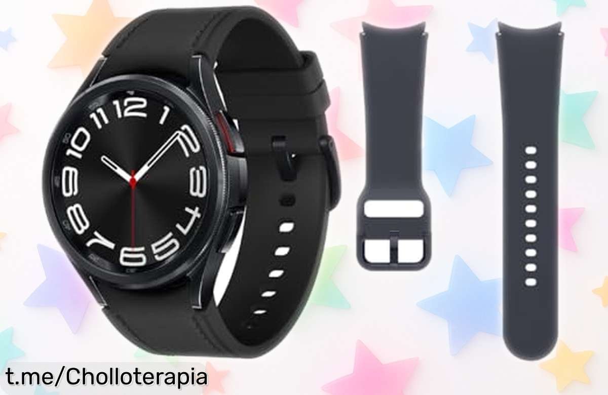 Reloj inteligente Samsung Galaxy Watch Classic, control total de tu salud y deporte: ¡Super chollo con precio rebajado que no podrás dejar escapar! ¡Actúa rápido y siente la energía en cada aventura!