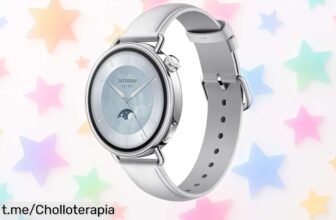 Reloj inteligente Xiaomi Watch S4 de 41mm, funciona como tu mejor aliado en salud y deporte. ¡Rebajado ahora mismo! No pierdas este super chollo que te cuida cada día.