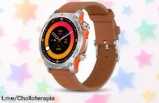 Reloj inteligente con pantalla AMOLED y llamadas Bluetooth a precio loco: controla tu salud mientras mantienes el estilo. ¡No dejes escapar esta oportunidad única!