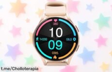 Reloj inteligente con pantalla siempre encendida y llamadas Bluetooth, ¡super chollo rebajado que no puedes dejar escapar! Tu estilo y salud están a un clic de cambiar.