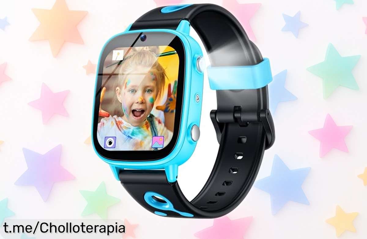 Reloj inteligente para niños con cámara, juegos y audiolibros a un precio rebajado: ¡diversión asegurada y emoción garantizada, no te quedes sin el tuyo!