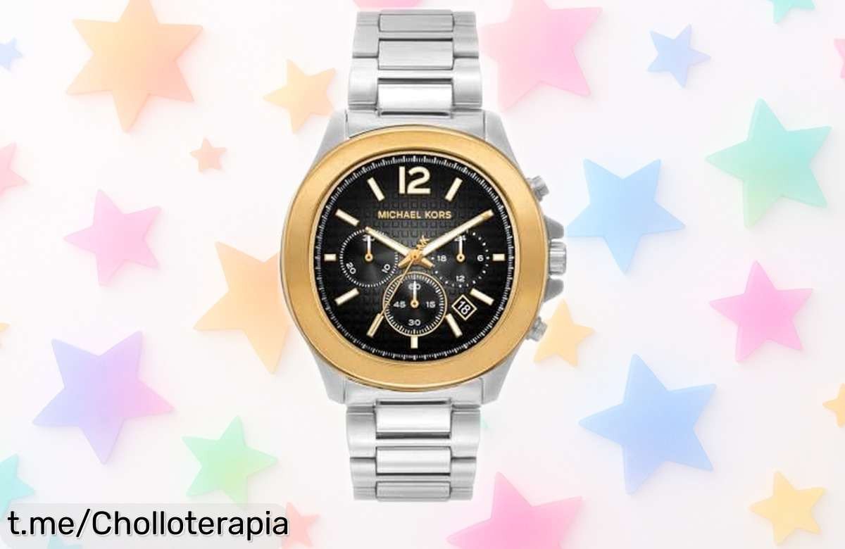 Reloj moderno y resistente Michael Kors Sage, ¡super chollo en precio rebajado! Dale un toque de estilo y precisión a tu look, aprovecha antes de que se agote esta ganga única.