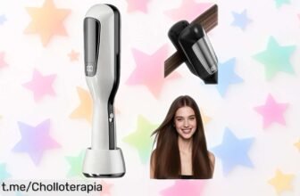 Removedor de puntas abiertas recargable con iones negativos: ¡aprovecha este super chollo y consigue una melena brillante sin encrespamiento antes de que se acabe!