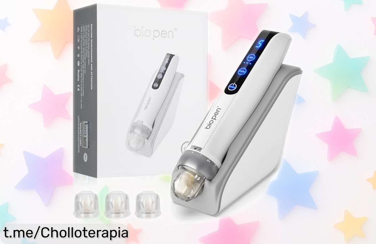 Renueva tu piel y frena la caída del cabello con microneedling todo en uno, ¡super chollo de cartuchos incluidos! No te quedes sin el precio loco, aprovecha ya esta oferta limitada.