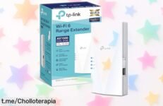 Repetidor WiFi 6 de TPLink con luz inteligente, super chollo a precio rebajado: potencia tu internet y disfruta de conexión sin límites ¡No lo sueltes antes que se agote!