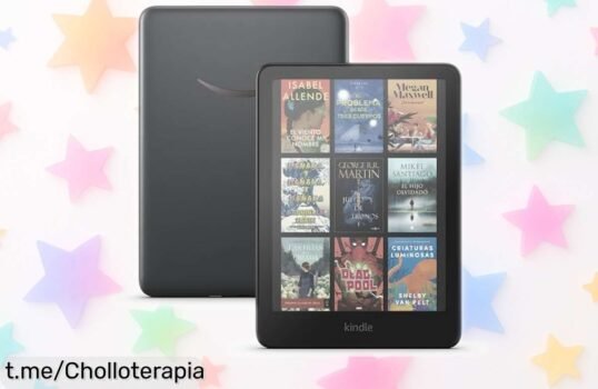 Revive tus historias con la increíble pantalla a color Kindle Colorsoft Signature Edition; precio rebajado para que tu aventura de lectura no se detenga ¡No te lo pierdas, corre antes de que desaparezca!