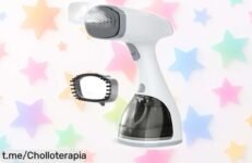 Revolucionaria plancha vertical de vapor con LCD que calienta en 20 segundos, ¡super chollo rebajado para lucir siempre impecable! Aprovecha este ofertón, tu ropa lo merece.