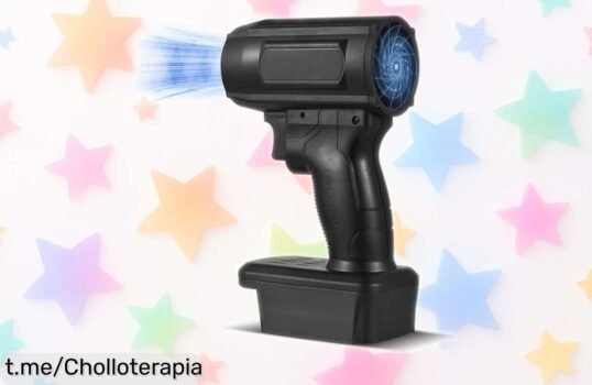 Revolucionario plumero de aire inalámbrico YIWEOG con 58000 RPM. ¡Aprovecha este super chollo y transforma tu limpieza en un instante, no lo dejes escapar!