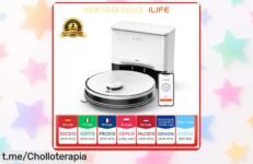 Robot aspirador ILIFE A30 PRO con succión de 5000Pa y vaciado automático, ahora a precio rebajado: ¡limpieza sin parar por hasta 60 días! No dejes pasar este super chollo que vuela.