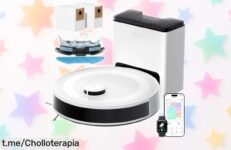 Robot aspirador con estación de vaciado automático y navegación láser: ¡mejora tu hogar hoy mismo a precio rebajado! No te quedes sin el chollazo que transformará tu limpieza.