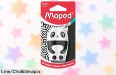 Sacapuntas panda Maped Shakky con depósito a precio loco; afila sin esfuerzo y guarda mucho para que los peques creen felices ¡No dejes escapar la diversión, cógetelo ya!