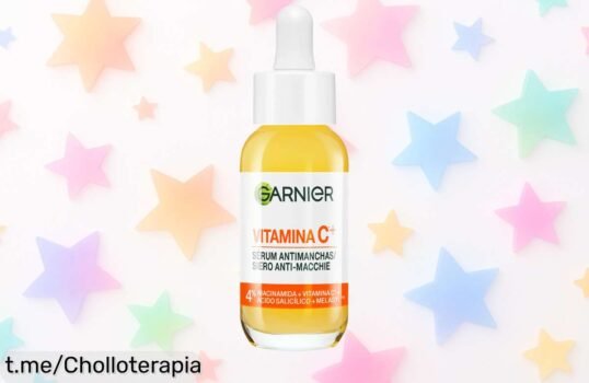 Sérum anti manchas Garnier con vitamina C para una piel luminosa, ahora a precio rebajado ¡Aprovecha este super chollo y haz que tu piel brille ya!