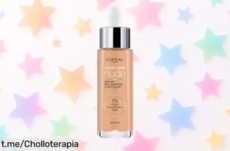 Sérum con color L'Oréal Paris que hidrata y unifica tu piel al instante; aprovecha este super chollo limitado para brillar como nunca antes y sentirte espectacular.