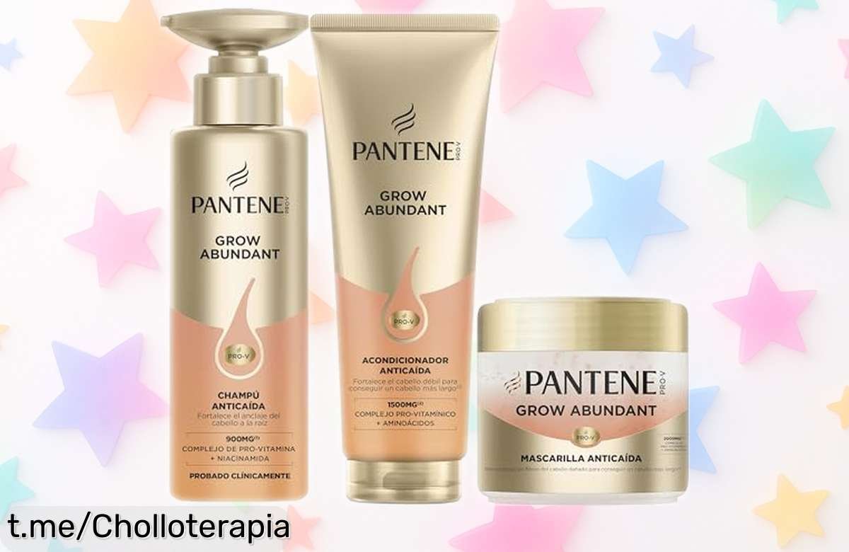 Sérum y champú anticaída Pantene en pack a precio rebajado: ¡No dejes pasar este super chollo para que tu cabello luzca fuerte, denso y lleno de vida!