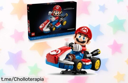 Set LEGO Super Mario Mario Kart para adultos a precio rebajado, un super chollo que une diversión y coleccionismo. ¡Hazte con él antes de que se agote y diviértete sin parar!