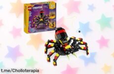 Set transformable de LEGO Creator 3 en 1: ¡araña, serpiente y escorpión para que los peques construyan a lo grande! Precio rebajado, diversión asegurada ¡no te quedes sin el tuyo!