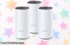 Sistema WiFi mesh TPLink Deco M4: conecta tu hogar con velocidad imbatible y disfruta de cobertura total, ¡precio rebajado por tiempo limitado! No te quedes sin el tuyo.