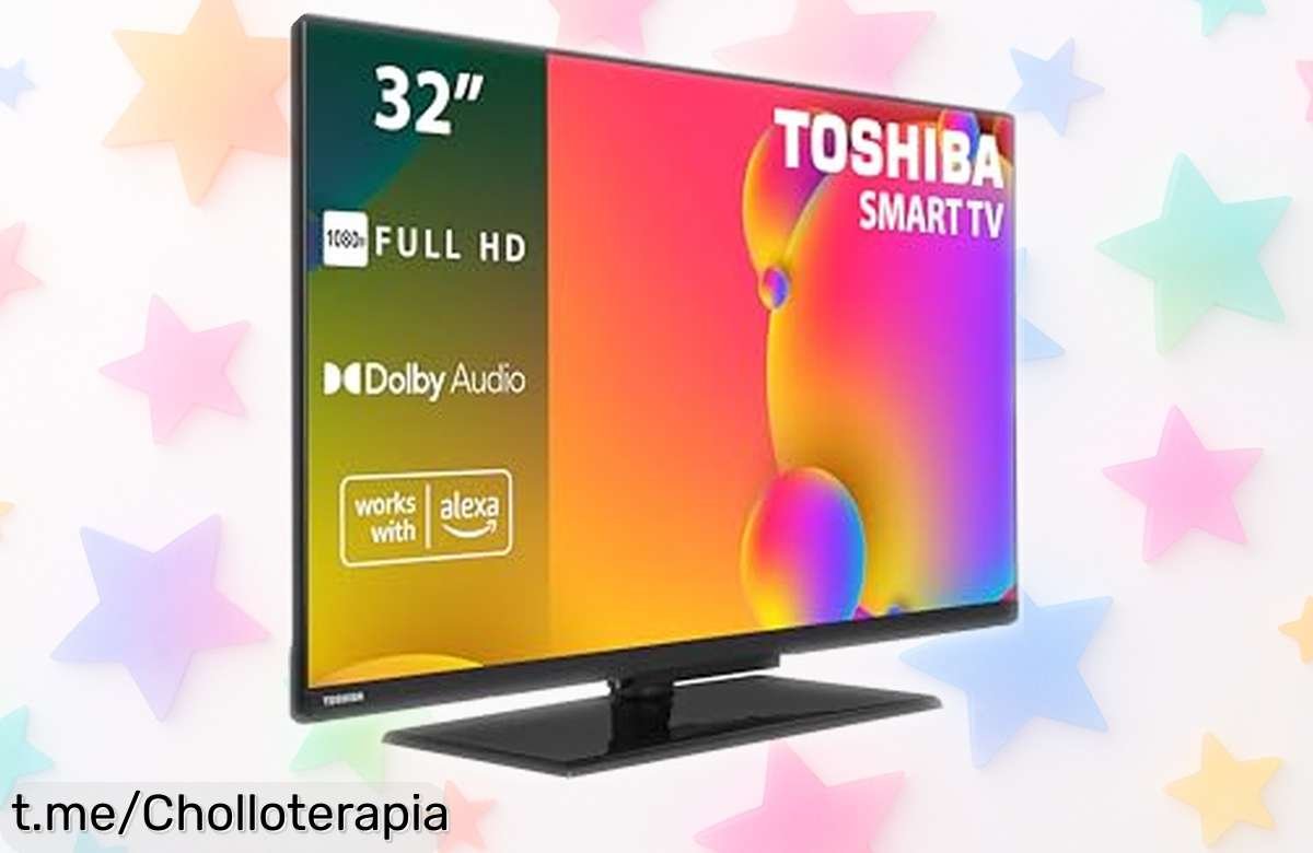 Smart TV Toshiba 32 con HDR y Dolby Audio a precio rebajado; disfruta de un cine en casa increíble, ¡no te lo pierdas porque esta oferta se va volando!