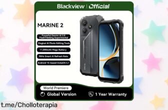 Smartphone robusto Blackview Marine 2: ¡super chollo con descuento limitado, batería gigante y sin miedo al agua para que vivas aventuras inolvidables ya mismo!