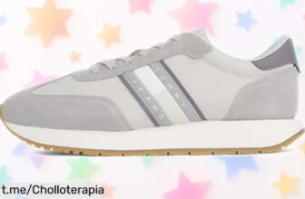 Sneaker Tommy Hilfiger gris, estilo urbano único y súper rebajada por tiempo limitado: ¡No dejes escapar este chollazo que te hará sentir imparable ya mismo!