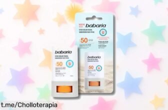 Stick solar facial 50 de Babaria, protección extrema y aloe para tu piel a precio rebajado que volará rápido ¡Aprovecha este super chollo antes de quedarte sin él!