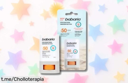Stick solar facial 50 de Babaria, protección extrema y aloe para tu piel a precio rebajado que volará rápido ¡Aprovecha este super chollo antes de quedarte sin él!