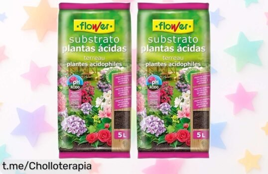 Substrato para plantas ácidas con guano y abono, ¡super chollo que transformará tu jardín! Aprovecha el precio rebajado por tiempo limitado y embellece tus flores ya.