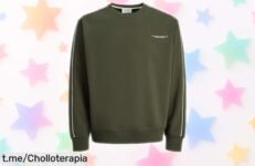 Sudadera Jack & Jones moderna y duradera rebajada a un precio increíble, ideal para cualquier ocasión casual. ¡Aprovecha este super chollo antes de que se acabe!