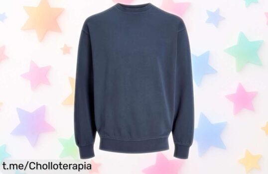 Sudadera Jack & Jones para hombre, rebajada y con estilo relajado: frescura y calidad que no te puedes perder. ¡Corre, este super chollo vuela!