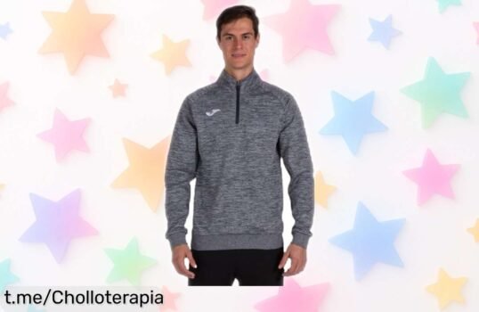 Sudadera Joma Faraon: abrigo, libertad y estilo en un super chollo limitado que no querrás dejar escapar. ¡Da el paso hacia tu mejor look ahora!
