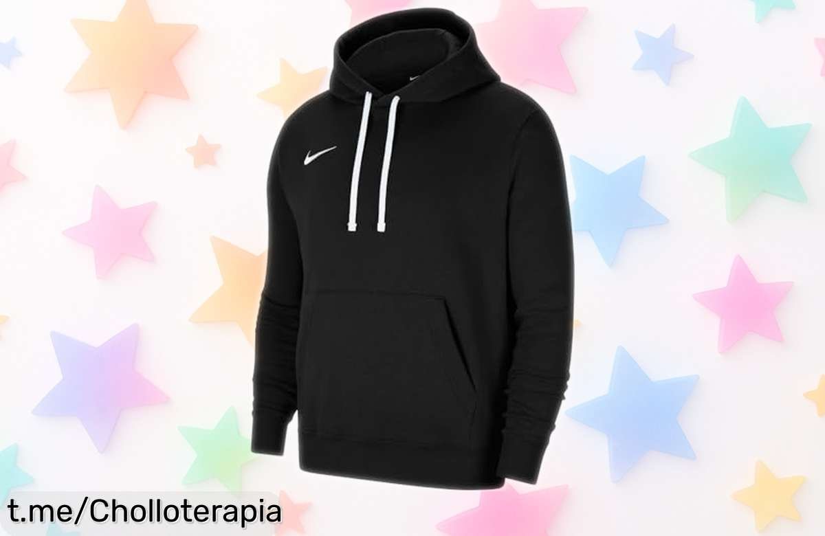 Sudadera Nike con ajuste perfecto y capucha, super chollo que no puedes dejar pasar. ¡Consíguela ya antes de que desaparezca!