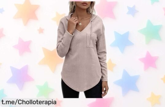 Sudadera con capucha CheChury súper chic en oferta, diseño sexy y perfecto para cualquier ocasión; aprovecha este descuentazo limitado y lleva la mejor vibra contigo.