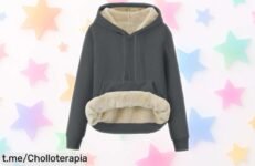 Sudadera con capucha JFAN, super calentita y de forro polar grueso: ofertón ideal para el frío que viene. ¡No pierdas esta oportunidad y siéntete genial ya!