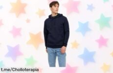 Sudadera con capucha Jack & Jones a precio rebajado, perfecta para cualquier plan. ¡No te la pierdas, que vuelan y mereces ese gustazo casual hoy mismo!