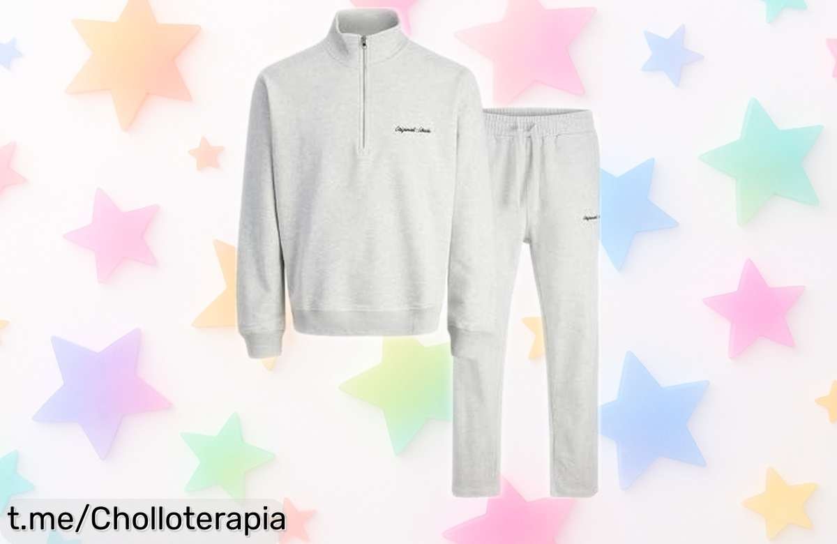 Sudadera de cuello alto Jack & Jones con estilo único y un rebajazo increíble: abrígate a lo grande y siente la libertad, ¡solo por tiempo limitado!