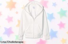 Sudadera de forro polar con capucha para niña Amazon Essentials, precio rebajado que no podrás dejar escapar. Hazla sonreír y realza su estilo ¡Compra ahora este super chollo!