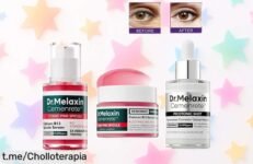Suero para eliminar ojeras Dr. Melaxin en rebaja brutal: consigue una mirada fresca y radiante antes de que se agote este super chollo limitado ¡no te quedes sin el tuyo!