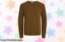 Suéter Jack & Jones que realza tu figura, diseño duradero a un precio rebajado de locura. ¡No te quedes sin el tuo y luce increíble en cada ocasión!