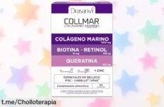 Súper chollo: Complemento Drasanvi Collmar con colágeno y retinol para una piel radiante, bajo de precio. ¡Actúa ya y siente la belleza que te mereces!