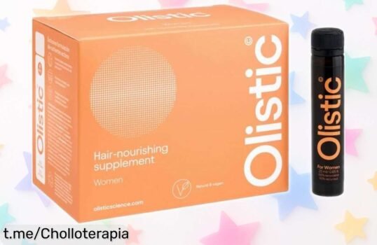 Suplemento natural Olistic Mujer con 28 frascos de energía a precio rebajado, ¡aprovecha este super chollo y siente el bienestar que te mereces antes de que se acabe!