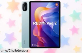 Tablet Xiaomi Redmi Pad de 11” con pantalla increíble a precio rebajado, ¡perfección portátil que no querrás dejar escapar! Siente su potencia al instante y aprovecha ya esta oferta.