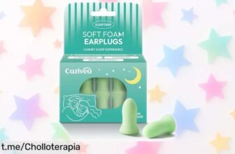 Tapones de espuma con memoria para dormir en silencio: ¡super chollo a precio rebajado! No te quedes sin ellos y disfruta del descanso que mereces.