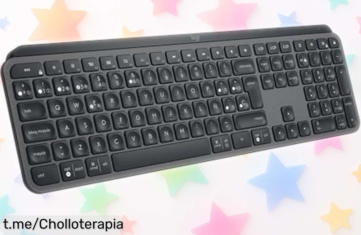 Teclado inalámbrico Logitech MX Keys S a precio rebajado: la oportunidad perfecta para escribir sin ruidos y con estilo, ¡no te lo pierdas y mejora tu día a día ya!