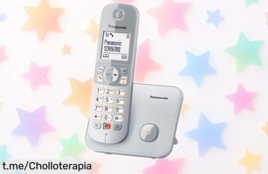 Teléfono inalámbrico Panasonic con bloqueo de llamadas a precio rebajado, un chollo que te garantizará tranquilidad al hablar y descansar. ¡No lo dejes escapar!