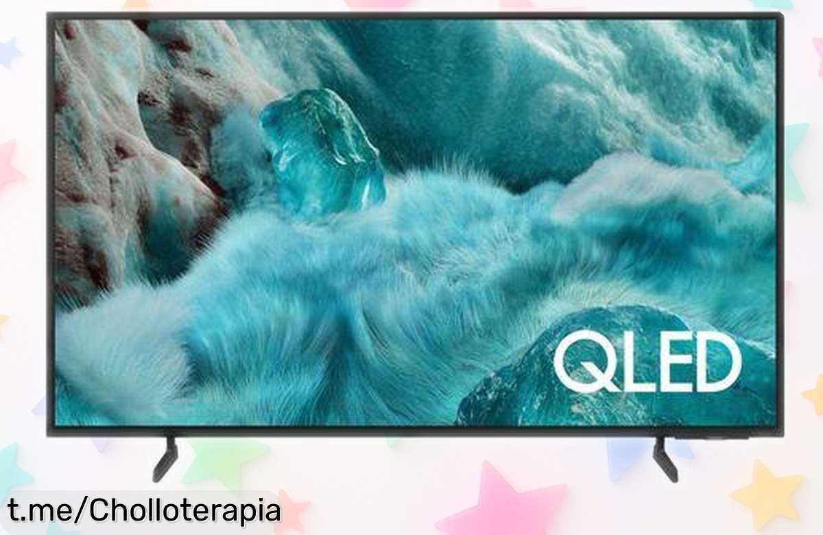 Televisor QLED Samsung 55 4K Smart a un precio loco, ¡descuento brutal para que vivas la emoción del cine en casa! Aprovecha este super chollo antes de que se acabe.