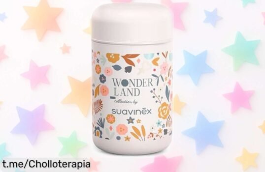 Termo papillero para bebé Suavinex que mantiene la comida caliente o fría hasta 6 horas y se viene con un precio rebajado imperdible, ¡no dejes pasar esta oportunidad de mimar a tu pequeño!