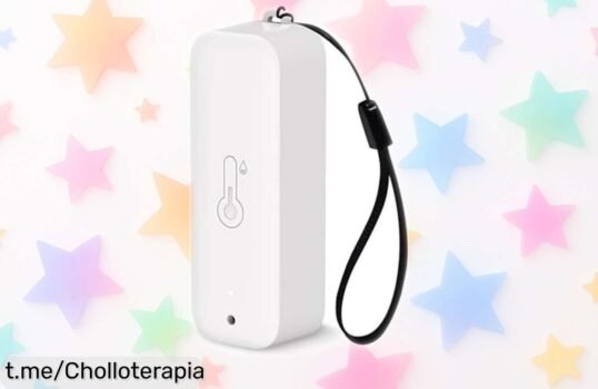 Termómetro WiFi con sensor exterior y rango de 150M a un precio rebajado, fácil de usar para tener tu clima siempre bajo control. ¡No te lo pierdas, corre que vuelan!