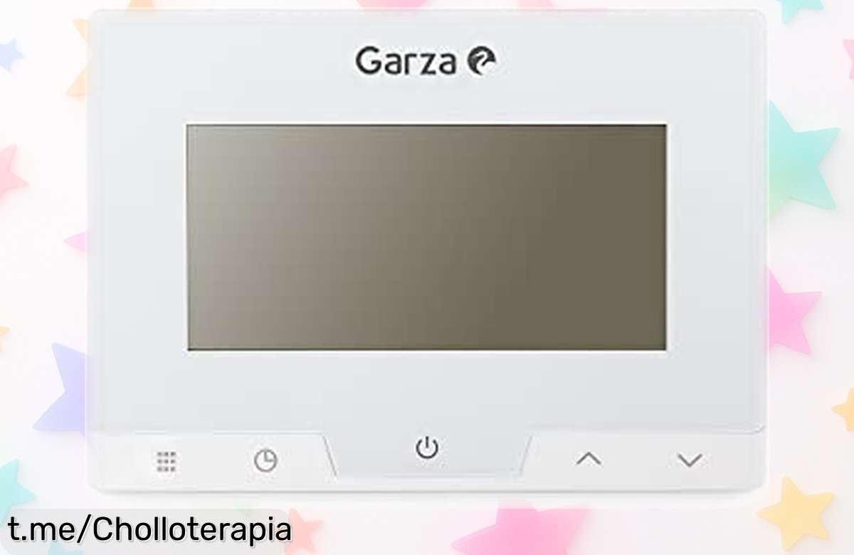 Termostato digital programable Garza con pantalla táctil a precio rebajado; controla tu calefacción y protégete del frío, no pierdas este super chollo ¡actúa ya!